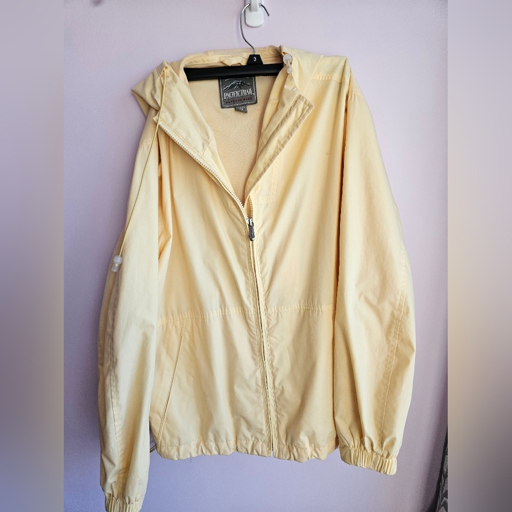 Pacific Trail Light Yellow Windbreaker